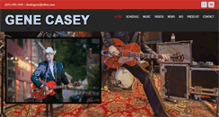 Desktop Screenshot of genecasey.com